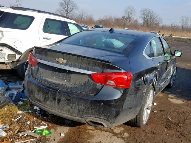 2G1155S34E9301323 - 2014 CHEVROLET IMPALA LTZ BLACK photo 4