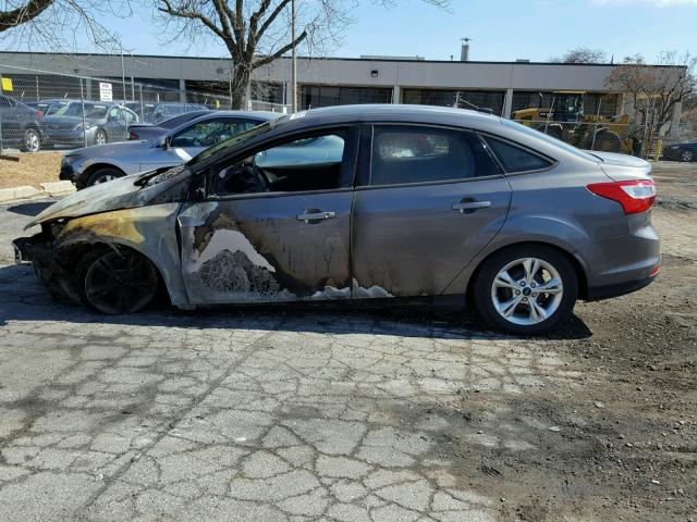 1FADP3F22DL294891 - 2013 FORD FOCUS SE GRAY photo 10