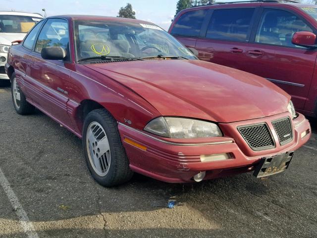 1G2NE15M0SM527898 - 1995 PONTIAC GRAND AM S MAROON photo 1