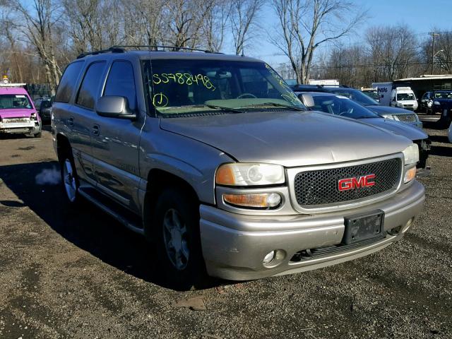 1GKEK63U32J135394 - 2002 GMC DENALI BEIGE photo 1