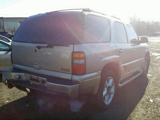 1GKEK63U32J135394 - 2002 GMC DENALI BEIGE photo 4