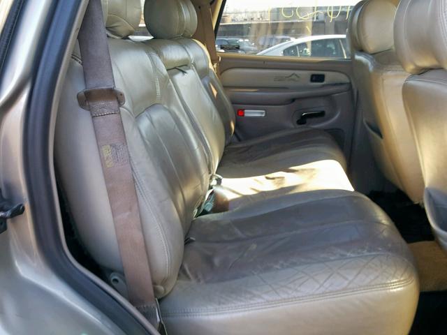 1GKEK63U32J135394 - 2002 GMC DENALI BEIGE photo 6