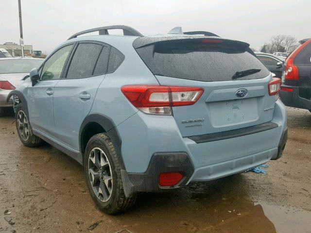 JF2GTAEC4KH209780 - 2019 SUBARU CROSSTREK BLUE photo 3