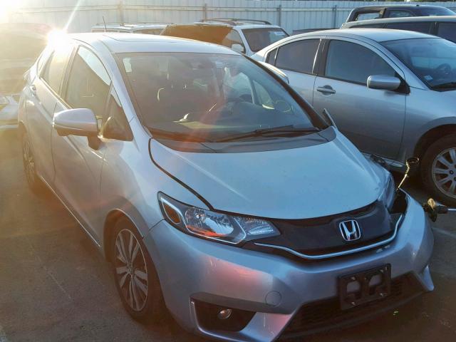 3HGGK5H86FM716134 - 2015 HONDA FIT EX SILVER photo 1