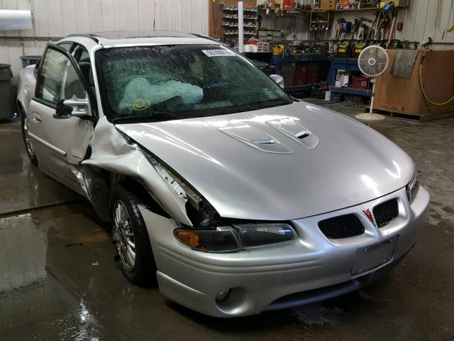 1G2WP52K61F143135 - 2001 PONTIAC GRAND PRIX SILVER photo 1