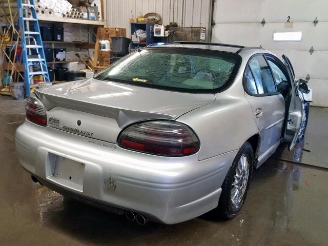 1G2WP52K61F143135 - 2001 PONTIAC GRAND PRIX SILVER photo 4