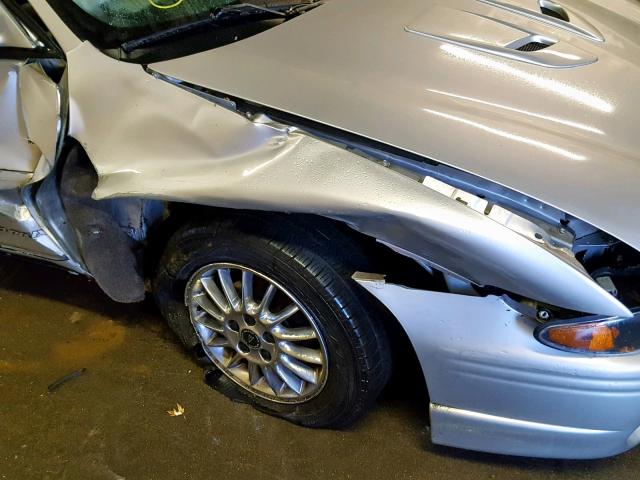 1G2WP52K61F143135 - 2001 PONTIAC GRAND PRIX SILVER photo 9