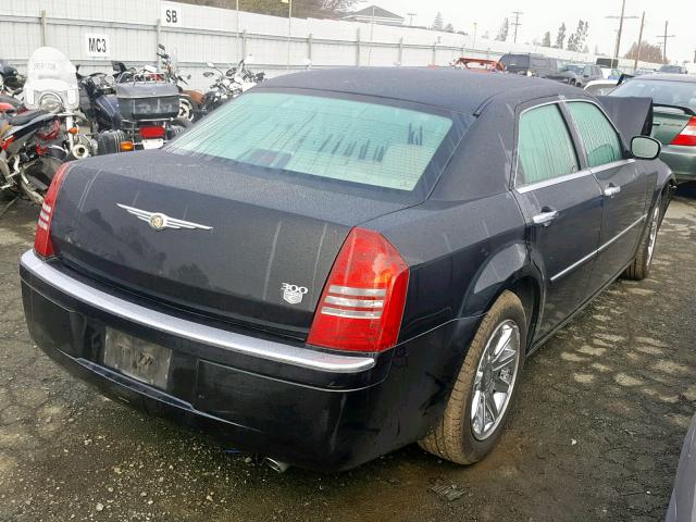 2C3KA63H36H101648 - 2006 CHRYSLER 300C BLACK photo 4