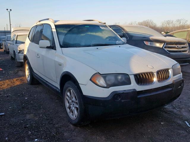 WBXPA73494WB20813 - 2004 BMW X3 2.5I WHITE photo 1