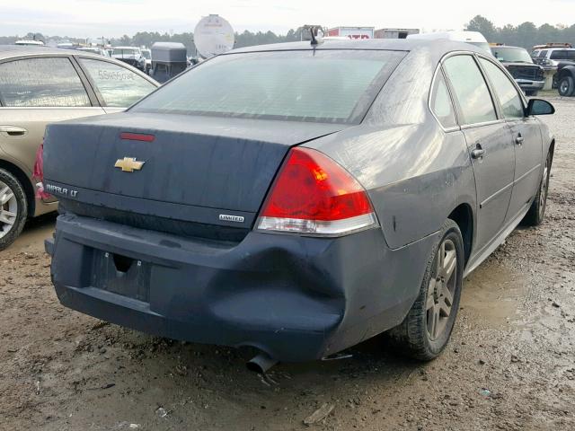 2G1WB5E34G1186623 - 2016 CHEVROLET IMPALA LIM CHARCOAL photo 4