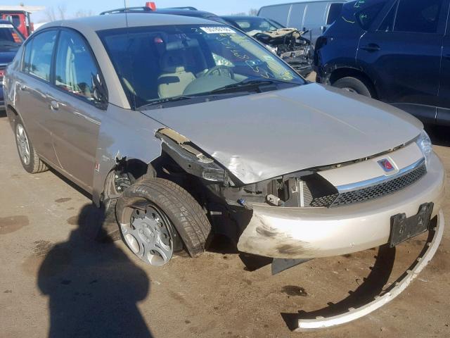 1G8AJ52F94Z122352 - 2004 SATURN ION LEVEL TAN photo 1