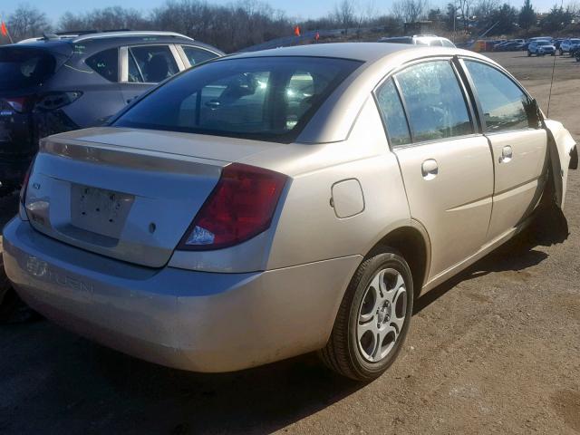 1G8AJ52F94Z122352 - 2004 SATURN ION LEVEL TAN photo 4