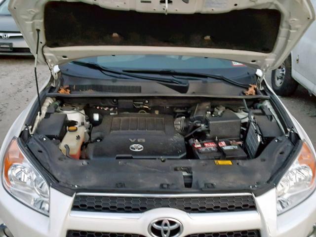 2T3DK4DV7BW051129 - 2011 TOYOTA RAV4 LIMIT WHITE photo 7