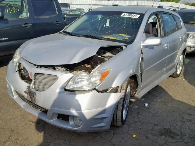 5Y2SL65886Z441087 - 2006 PONTIAC VIBE SILVER photo 2