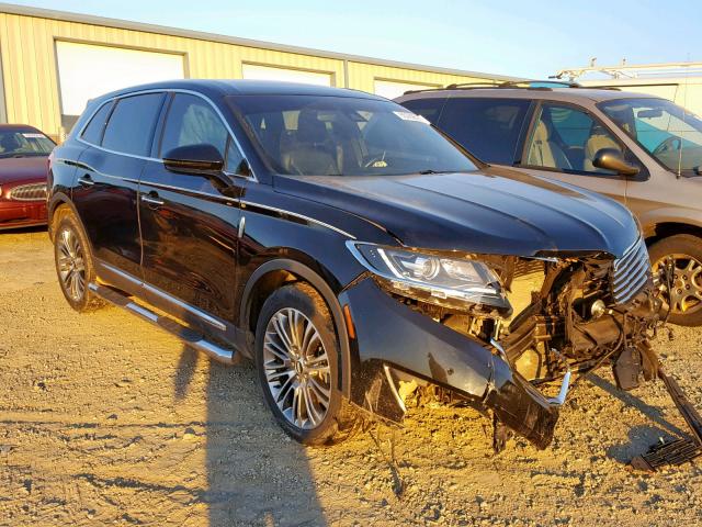 2LMTJ8LR1GBL45890 - 2016 LINCOLN MKX RESERV BLACK photo 1