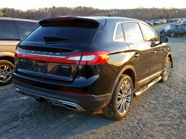 2LMTJ8LR1GBL45890 - 2016 LINCOLN MKX RESERV BLACK photo 4