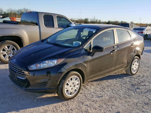 3FADP4AJ2GM203898 - 2016 FORD FIESTA S BLACK photo 2