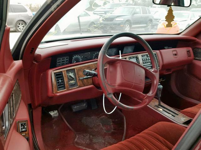 2G4WB55L1R1433747 - 1994 BUICK REGAL CUST BURGUNDY photo 9