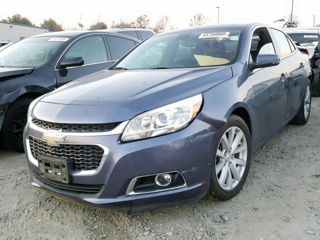 1G11D5SL1FF145284 - 2015 CHEVROLET MALIBU 2LT GRAY photo 2