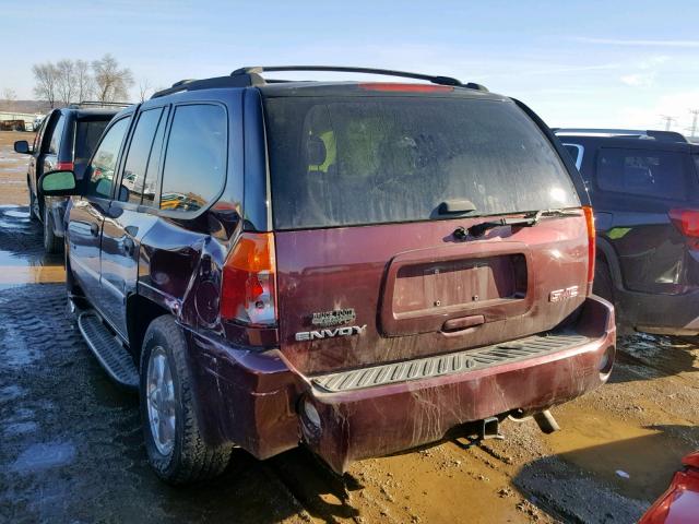 1GKDT13S162171451 - 2006 GMC ENVOY PURPLE photo 3