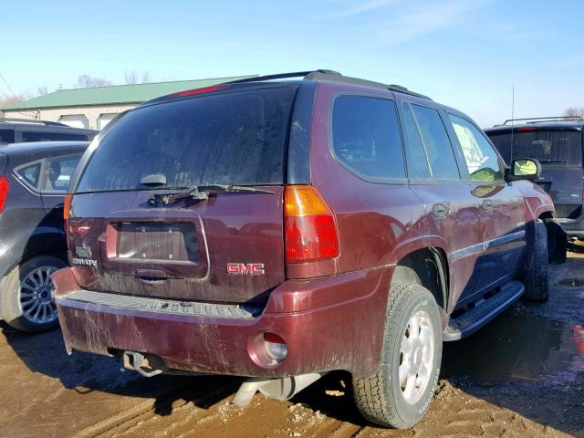 1GKDT13S162171451 - 2006 GMC ENVOY PURPLE photo 4