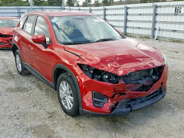 JM3KE2BY2G0628801 - 2016 MAZDA CX-5 SPORT RED photo 1