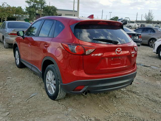 JM3KE2BY2G0628801 - 2016 MAZDA CX-5 SPORT RED photo 3