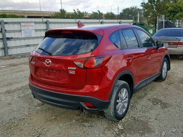 JM3KE2BY2G0628801 - 2016 MAZDA CX-5 SPORT RED photo 4