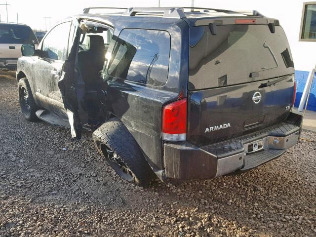 5N1AA08B26N715277 - 2006 NISSAN ARMADA SE BLACK photo 3