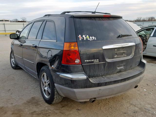 2A8GM68X47R179174 - 2007 CHRYSLER PACIFICA T BLACK photo 3