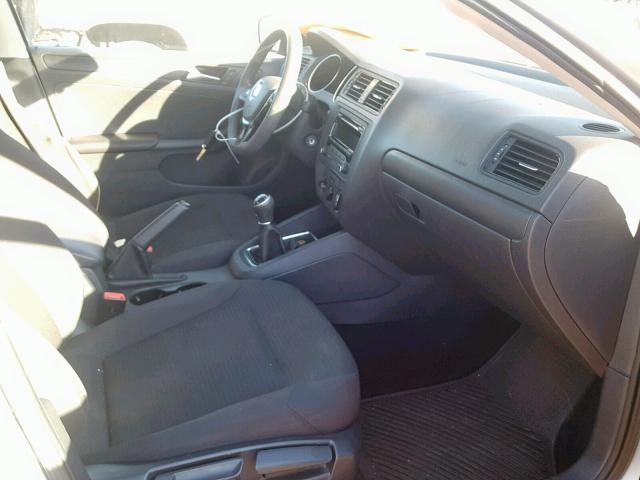 3VW1K7AJ4FM269376 - 2015 VOLKSWAGEN JETTA BASE GRAY photo 5