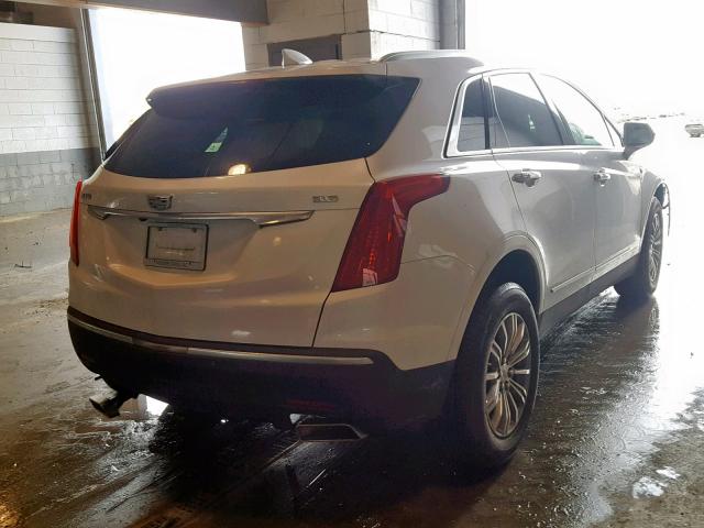 1GYKNBRS4HZ274393 - 2017 CADILLAC XT5 LUXURY WHITE photo 4