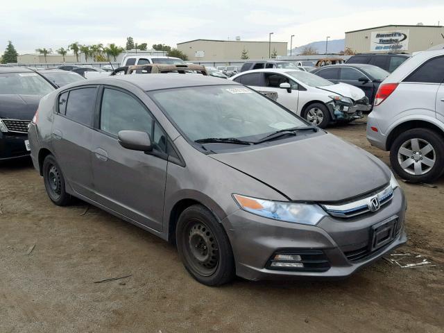 JHMZE2H38CS004162 - 2012 HONDA INSIGHT GRAY photo 1