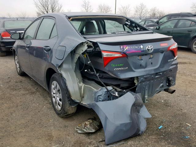 2T1BPRHE0GC538447 - 2016 TOYOTA COROLLA EC 灰色 照片 3
