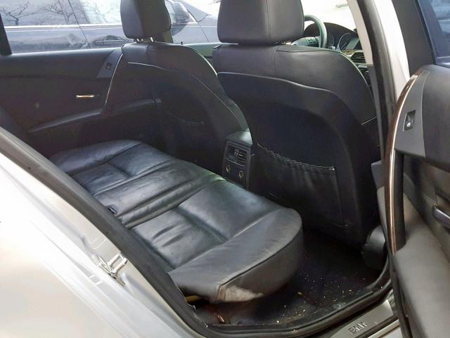 WBANA53574B172976 - 2004 BMW 525 I SILVER photo 6