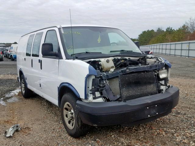 1GCSHAF43E1150770 - 2014 CHEVROLET EXPRESS G1 BLUE photo 1