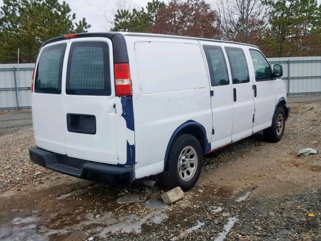 1GCSHAF43E1150770 - 2014 CHEVROLET EXPRESS G1 BLUE photo 4