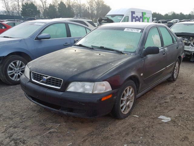 YV1VS27564F048225 - 2004 VOLVO S40 1.9T BLACK photo 2