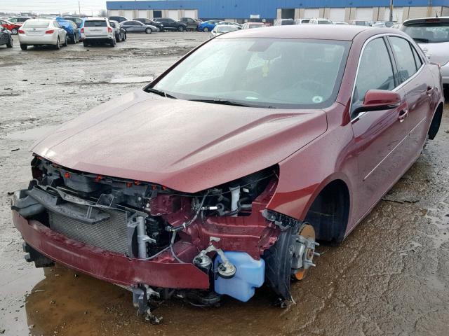 1G11C5SL9FF281763 - 2015 CHEVROLET MALIBU 1LT 栗色 照片 2