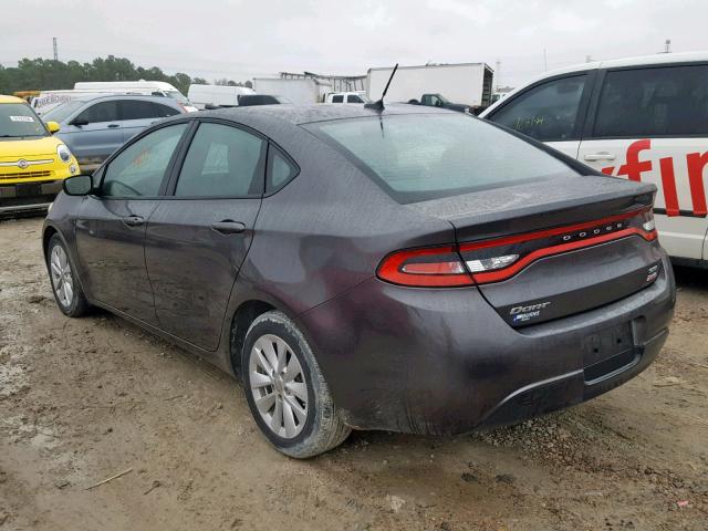 1C3CDFBB7ED741866 - 2014 DODGE DART SXT CHARCOAL photo 3