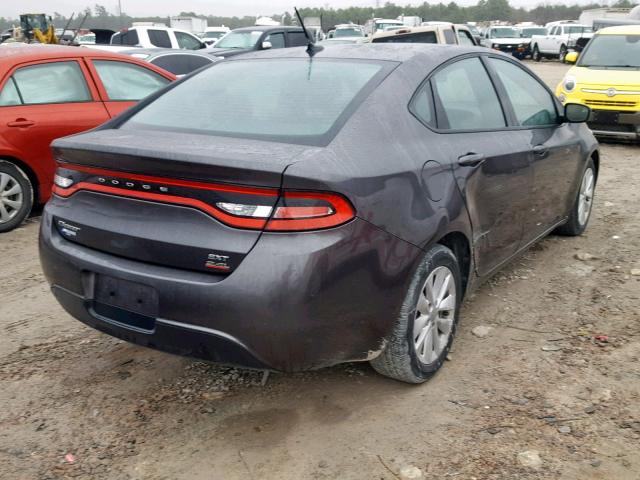 1C3CDFBB7ED741866 - 2014 DODGE DART SXT CHARCOAL photo 4