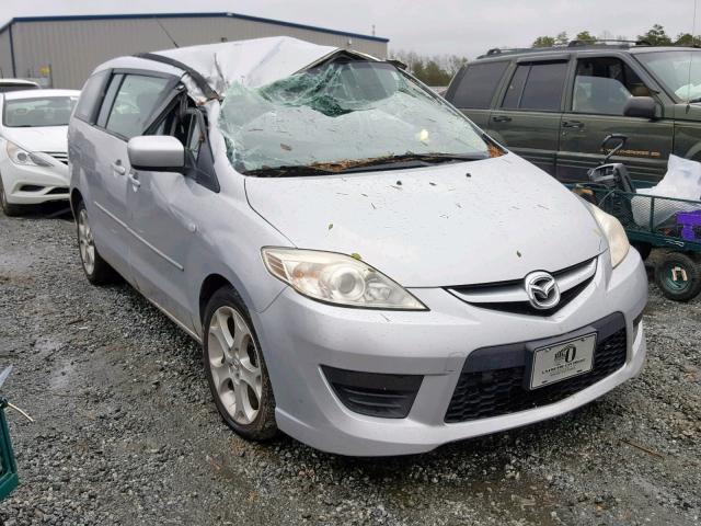 JM1CR29L590352709 - 2009 MAZDA 5 SILVER photo 1