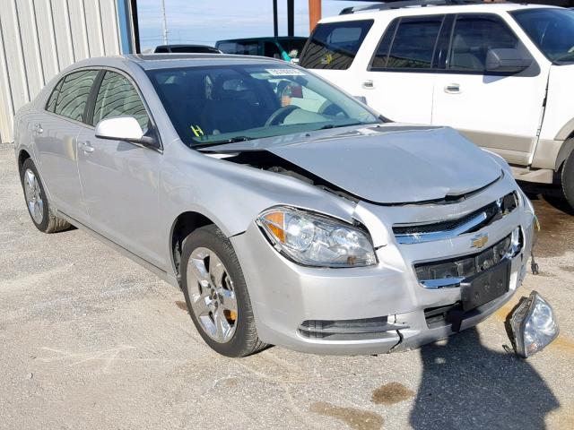 1G1ZC5EB9AF295225 - 2010 CHEVROLET MALIBU 1LT SILVER photo 1