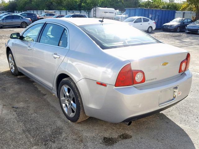 1G1ZC5EB9AF295225 - 2010 CHEVROLET MALIBU 1LT SILVER photo 3
