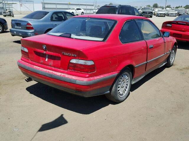 WBABE632XRJC15922 - 1994 BMW 318 IS AUT RED photo 4