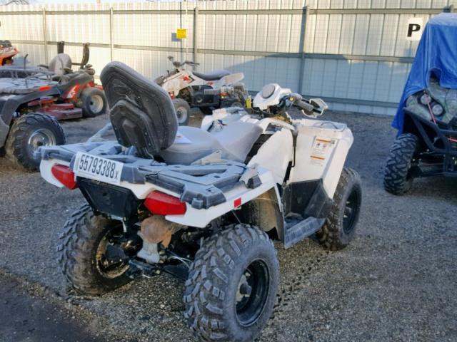 4XASDE574HA631055 - 2017 POLARIS SPORTSMAN WHITE photo 4