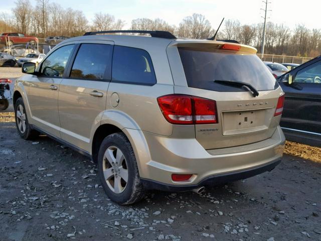 3D4PG1FG8BT562094 - 2011 DODGE JOURNEY MA TAN photo 3