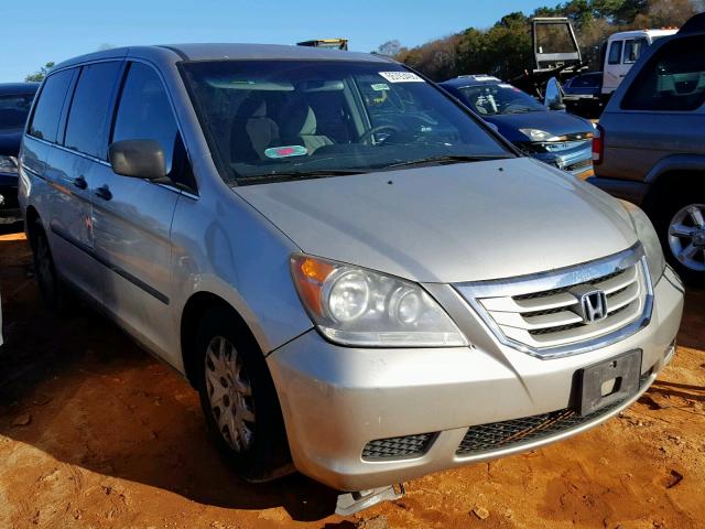 5FNRL38228B040311 - 2008 HONDA ODYSSEY LX SILVER photo 1