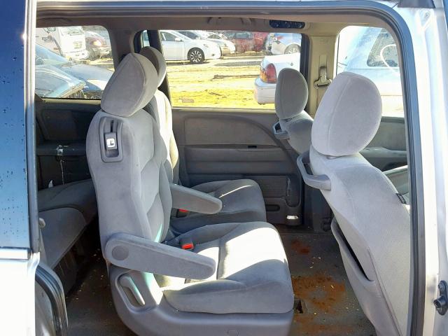 5FNRL38228B040311 - 2008 HONDA ODYSSEY LX SILVER photo 6