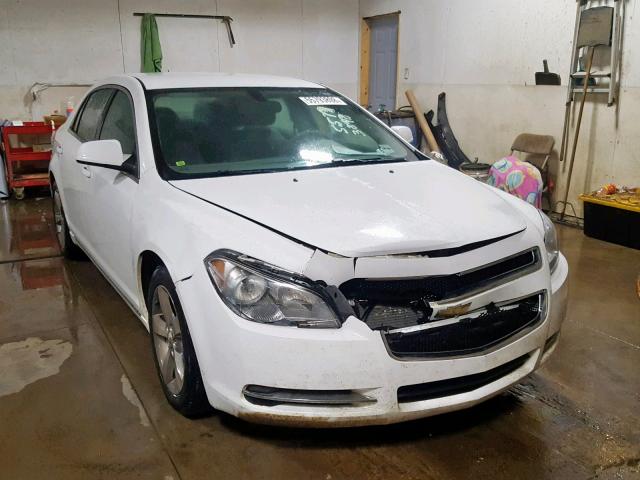 1G1ZC5E18BF155093 - 2011 CHEVROLET MALIBU 1LT WHITE photo 1